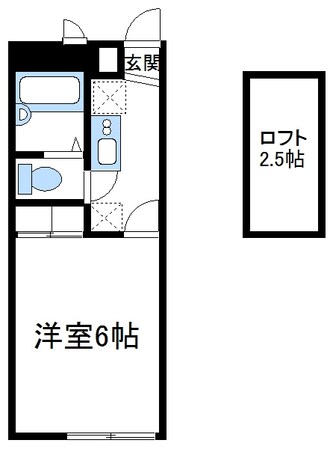 レオパレス富士見台の物件間取画像